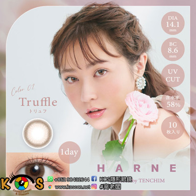 HARNE 1day 01 Truffle ハルネ トリュフ HARNE 1day 01 Truffle ハルネ トリュフ